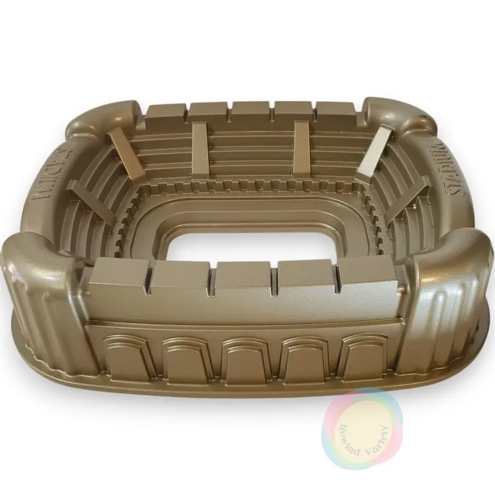 Nordic Ware Stadium Bundt Cake Pan Cast Aluminum